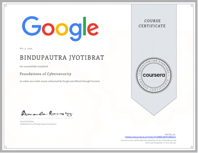 Foundations of Cybersecurity