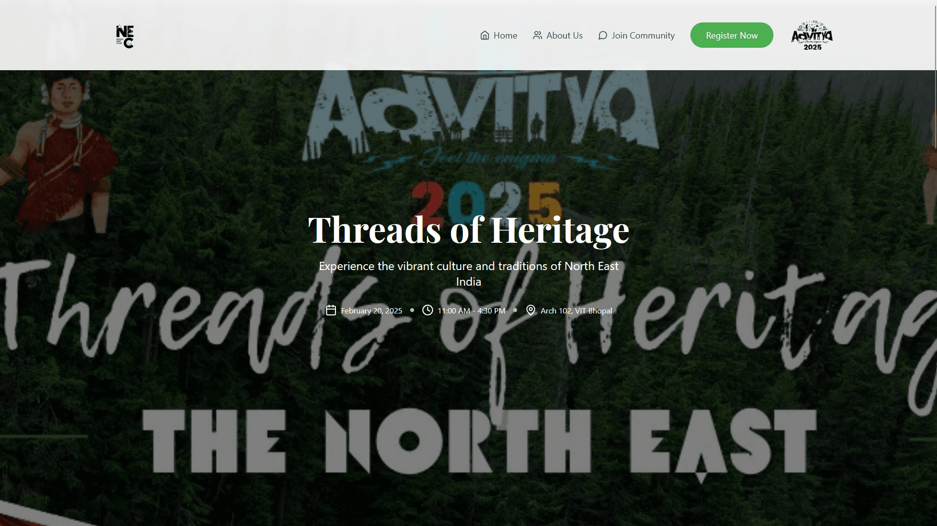 Threads of Heritage Website